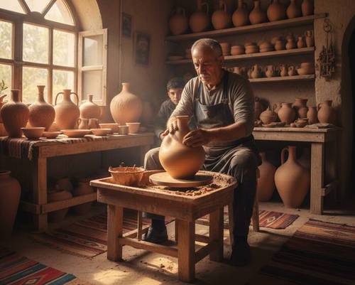 Ancient Pottery Workshop