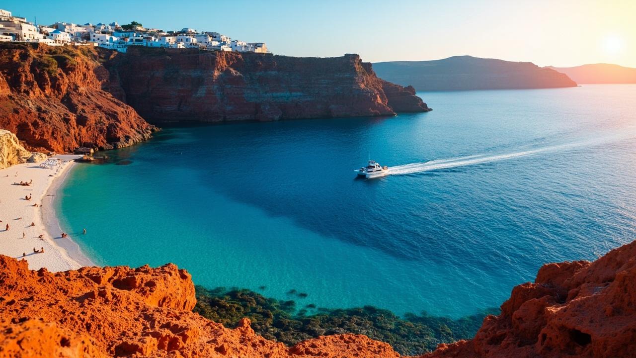 Santorini Caldera Sail
